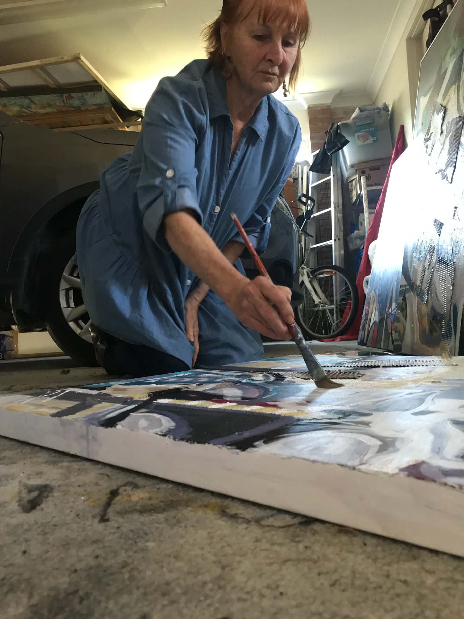 Yvonne Porta at work